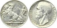 ITALIEN 10 Lire Vittorio Emanuele III. 1900-1946 -