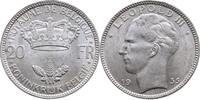 BELGIEN 20 Francs Leopold III. 1934-1951 -