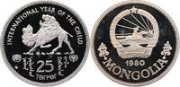 MONGOLEI 25 Tugrik Volksrepublik, 1924-1992 -
