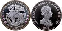 TRISTAN DA CUNHA 5 Pfund 2008 Elizabeth II. 1952-2022 Polierte Platte- (... 702.27 元  ＋  382.35 元 运费