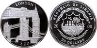LIBERIA 20 Dollars 2000 Republik, seit 1847 Polierte Platte 546.21 元  ＋  382.35 元 运费