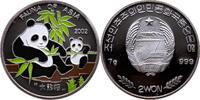 KOREA 2 Won 2002 Volksrepublik, Nordkorea, seit 1948 Polierte Platte 195.08 元  ＋  382.35 元 运费