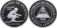 NICARAGUA 50 Cordobas 1988 Republik, seit 1898 Polierte Platte 374.54 元  ＋  382.35 元 运费