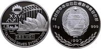 KOREA 250 Won 1997 Volksrepublik, Nordkorea, seit 1948 Polierte Platte 429.17 元  ＋  382.35 元 运费