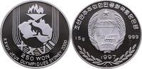 KOREA 250 Won 1997 Volksrepublik, Nordkorea, seit 1948 Polierte Platte 429.17 元  ＋  382.35 元 运费