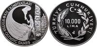 T&Uuml;RKEI 10000 Lira 1988 Republik, seit 1923 Polierte Platte 585.23 元  ＋  382.35 元 运费