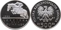 POLEN 500 Zlotych 1987 Volksrepublik, 1952-1989 Polierte Platte 335.53 元  ＋  382.35 元 运费