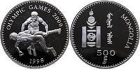 MONGOLEI 500 Tugrik 1998 Republik, seit 1992 Polierte Platte 273.11 元  ＋  382.35 元 运费