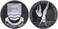 KIRIBATI 5 Dollars 1996 Republik (Commonwealth), seit 1979 PP 819.32 元  ＋  382.35 元 运费