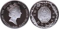 JUNGFERNINSELN 20 Dollars 1985 Elizabeth II. 1952-2022 PP 507.20 元  ＋  382.35 元 运费