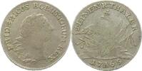BRANDENBURG-PREUSSEN 1/2 Taler Friedrich II. der Große 1740-1786 -