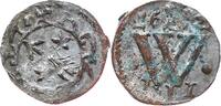 BRANDENBURG-PREUSSEN 3 Kipper-Pfennig Georg Wilhelm 1619-1640 -