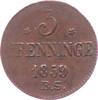 ROSTOCK 3 Pfennig -