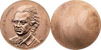 DICHTER UND SCHRIFTSTELLER Kupfer-Medaille Lessing, Gotthold Ephraim 1729-1781 -