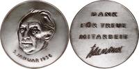 PERSONEN Versilberte Bronze-Medaille Adenauer, Konrad 1876-1967 -