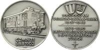 EISENBAHN Silber-Medaille o. J. (1980) -