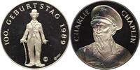 THEATER UND FILM Silber-Medaille Chaplin, Charles 1889-1977 -