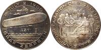 LUFT- UND RAUMFAHRT Silber-Medaille Luftschifffahrt o. J. -