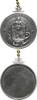 BURGLENGENFELD (OBERPFALZ) Tragbare einseitige Zinn(-Faschings?)-Medaille o.J. ( 20. Jh.) -
