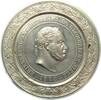 DEUTSCHLAND Zinn-Steckmedaille Wilhelm I. 1871-1888 -