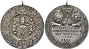 ERFURT Tragbare Silber-Preismedaille um 1920 -