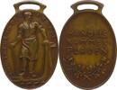 PLAUEN Tragbare ovale Bronze-Verdienstmedaille o. J. (um 1920) -