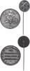 AUTO Versilberte Bronze-Preismedaille o.J. -