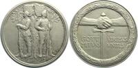 KRIEG UND FRIEDEN Eisenblech-Steckmedaille Erster Weltkrieg 1914-1918 -