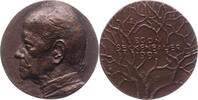 MÜNZKUNDE UND GELDWESEN Bronze-Gussmedaille Beckenbauer, Egon 1913-1999 -