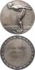 SPORT Versilberte Bronze-Preismedaille Schwimmen o.J. (um 1920) -