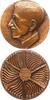 TECHNIK Bronze-Gussmedaille Darrieus, Georges 1888-1979 -