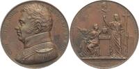 FRANKREICH Bronze-Medaille Louis XVIII. 1814-1815, 1815-1824 -