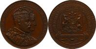 GROSSBRITANNIEN Bronze-Medaille Edward VII. 1901-1910 -