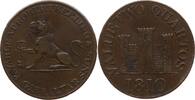 GROSSBRITANNIEN Bronze-Token zu 2 Quartons Gibraltar -