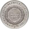 ITALIEN Zinn-Medaille Vittorio Emanuele II. 1861-1878 -