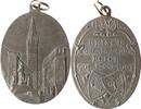 ITALIEN Tragbare ovale Zinn-Medaille Brixen -