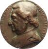 ITALIEN Einseitige Bronze-Medaille Florenz -
