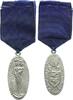 SCHWEIZ Tragbare ovale Aluminium-Medaille Einsiedeln (Schwyz) Ignazio Giuseppe Tommaso Staub 1923-1947 o.J. (um 1930) -