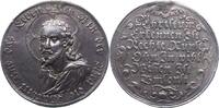 RELIGION Silber-Gussmedaille -