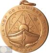 France Historical Medal n.d. Masonic - Free Masons: La Nef de Lumière No. 249 5980 XF