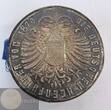 Germany / France Dosenmedaille aus gepreßter Pappe 1870 Auf die deutschen Heerführer im Krieg gegen Frankreich - G. Blümlein & Co. VF / XF