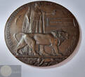 Great Britain Historical medal n.d. (ca. 1918-1920) Next of Kin Memorial Plaque Norman Sykes - Dead Man