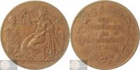 Belgium Historical Medal Module 5 Centimes 1856 Medallic Issue - 25th Anniversary of the Inauguration -