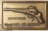 Koninkrijk der Nederlanden Historiepenning Plaquette Challenge Vladimir de Coster - 3e Prijs - Schutters -