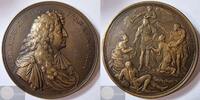 France / Belgium Historical Medal Conquest of Tournai and Courtrai by Louis XIV - Verovering v. Doornik & Kortrijk -