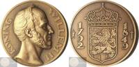Koninkrijk der Nederlanden Historiepenning Koning Willem II van Oranje-Nassau (1792-1849) door J.C. Wienecke. -