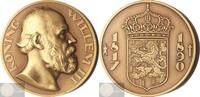 Koninkrijk der Nederlanden Historiepenning Koning Willem III van Oranje-Nassau (1817-1890) door J.C. Wienecke. -