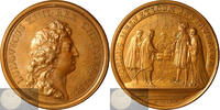 France Historical Medal L'alliance avec les Suisses - Alliance with Switzerland by J. Mauger -