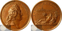 France Historical Medal La réduction de Strasbourg - Reintroduction of the Church by J. Mauger -