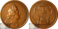 France Historical Medal Mort de la Reine - Death of Maria Theresa by J. Mauger -